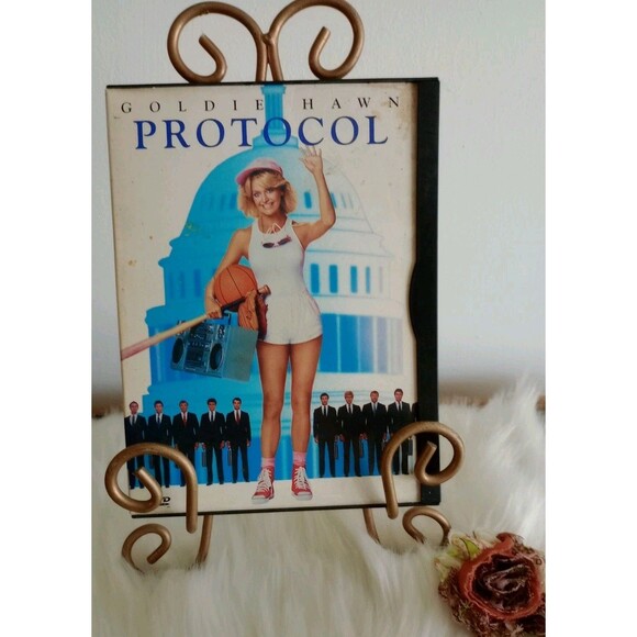 Protocol (DVD, 1984) Goldie Hawn Funny Drama Movie VGUC - Picture 1 of 3